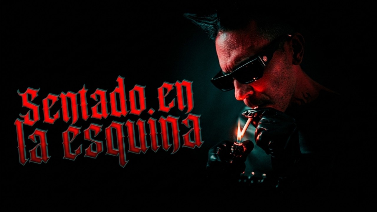 Portada oficial de Sentado en la esquina